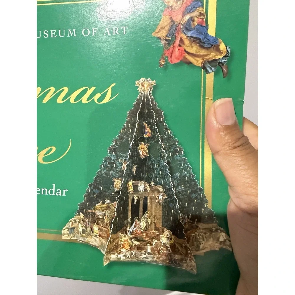 2012 Metropolitan Museum Of Art New York Christmas Tree 3D Advent Calendar NEW